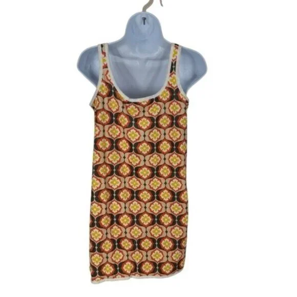 Tuckernuck Beach NEW Twiggy Buds Mini Terry Dress Swim Orange Cover Up Size M - Picture 7 of 11